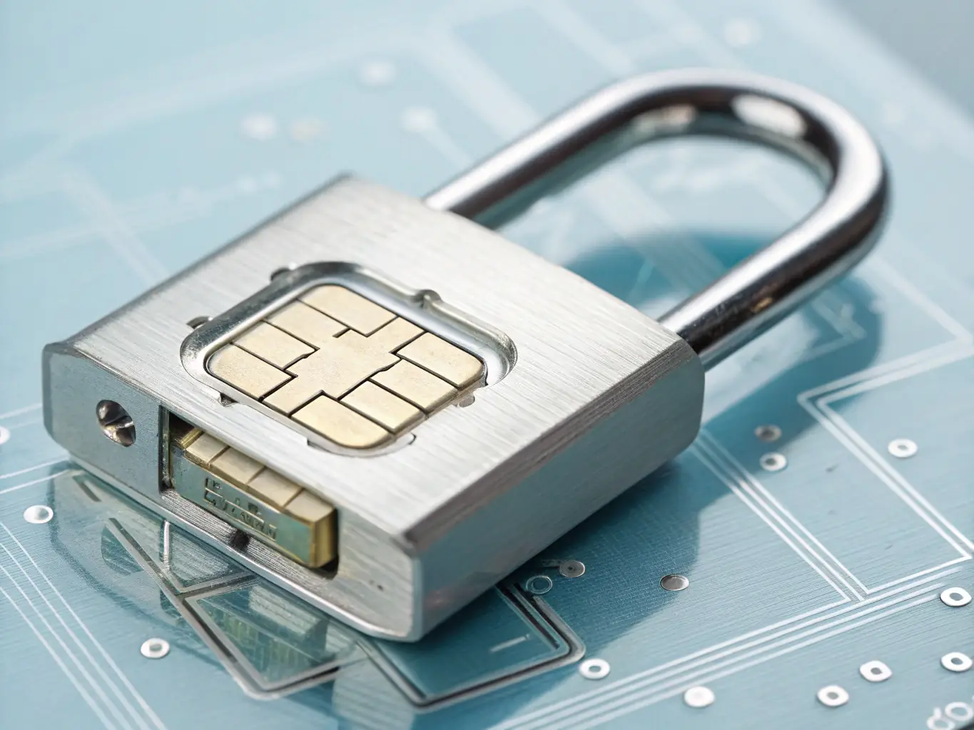 Image d'un cadenas ouvert avec des données exposées, représentant une vulnérabilité de sécurité.